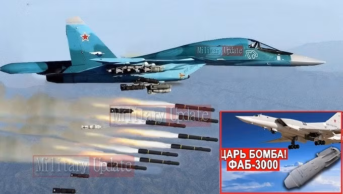 Siêu bom 3 tấn tái định hình mục tiêu ở điểm nóng