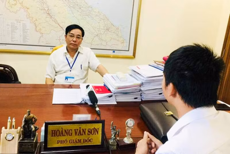 Ông Hoàng Văn Sơn, Phó giám đốc Sở KHĐT yêu cầu xử lý nghiêm chủ đầu tư.