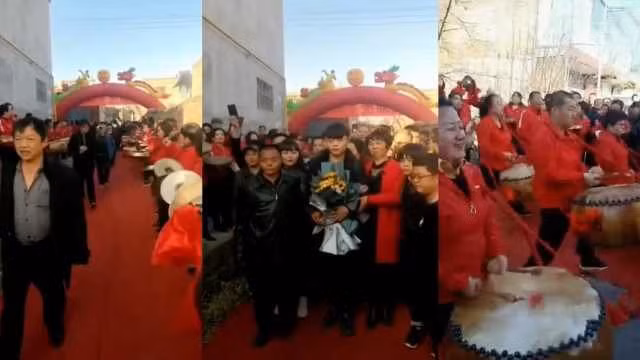 “Cậu bé” được dân làng chào đón sau 19 năm bị bắt cóc.