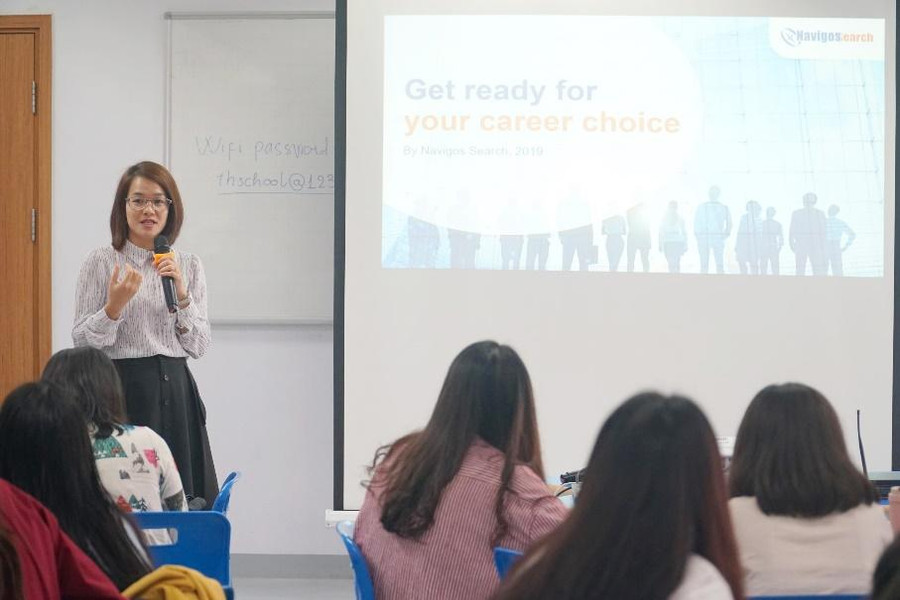 Bà Ma Thị Hiền, Trưởng phòng Tư vấn tuyển dụng, Navigos Search mang đến cho DynaGeners những thông tin về xu hướng thị trường lao động