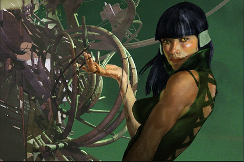 Tạo hình nhân vật "Sersi" trong truyện tranh Marvel. Ảnh: Marvel Studio.