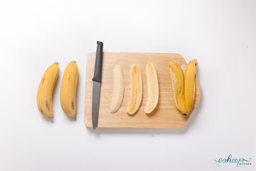 Cách làm kem chuối dừa siêu ngon, mát lạnh - Xử lý chuối ngày Tết ảnh 1
