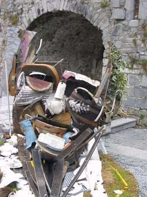 Nghệ thuật sắp đặt ấn tượng.