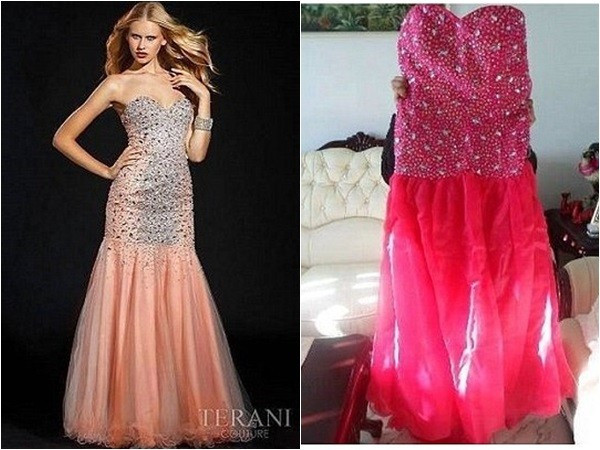 Dân tình choáng váng với chiếc váy cưới xuyên thấu như 