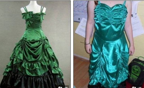 Dân tình choáng váng với chiếc váy cưới xuyên thấu như 