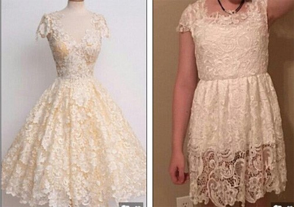 Dân tình choáng váng với chiếc váy cưới xuyên thấu như 