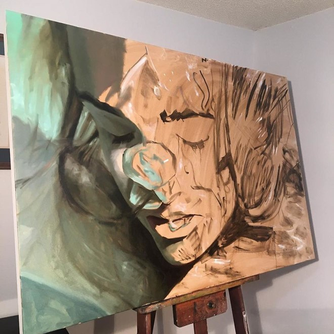 Bo tranh sieu thuc duoi nuoc doc dao cua nu hoa si 9X hinh anh 6