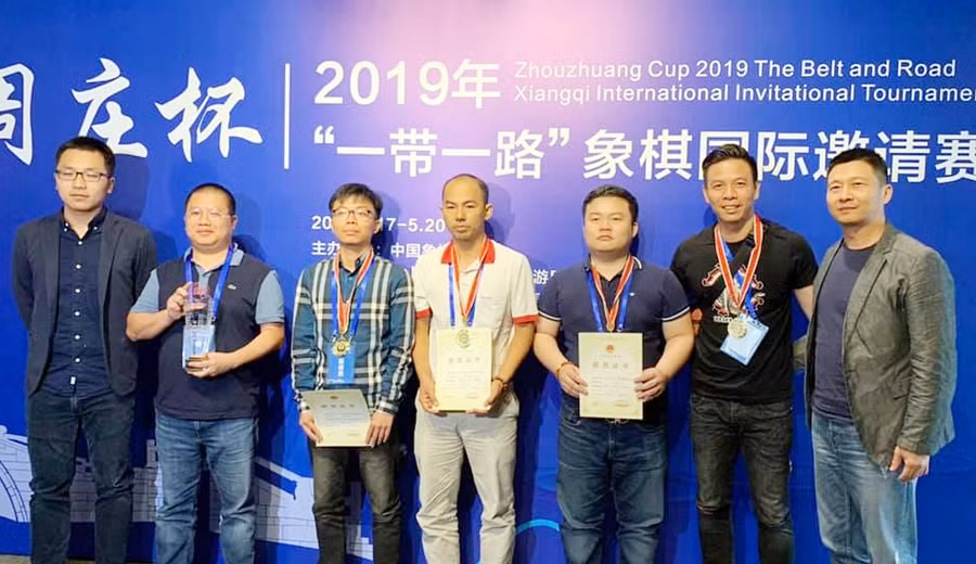 Đánh bại Trung Quốc, cờ tướng Việt Nam vô địch Cúp Chu Trang Bôi 2019