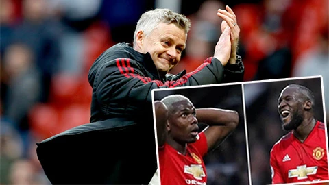 HLV Solskjaer khiến Lukaku & Pogba lác mắt trên sân tập