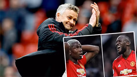 HLV Solskjaer khiến Lukaku & Pogba lác mắt trên sân tập