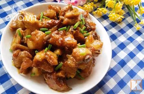 món ngon, sườn rang muối, sườn rim, cách chế biến,