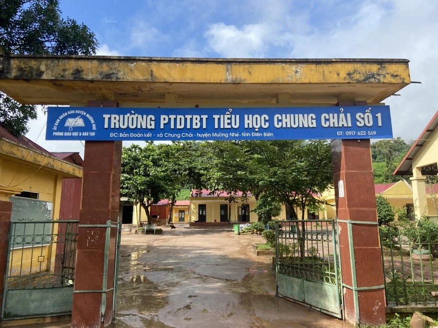 Điểm trường trung tâm.