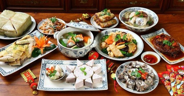 Gợi ý một số cách trang trí mâm cỗ Tết đẹp mê ly, ai cũng phục sát đất ảnh 14 goi y mot so cach trang tri mam co tet dep me ly ai cung phai than phuc sat dat - 16