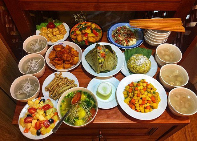 Gợi ý một số cách trang trí mâm cỗ Tết đẹp mê ly, ai cũng phục sát đất ảnh 15 goi y mot so cach trang tri mam co tet dep me ly ai cung phai than phuc sat dat - 17