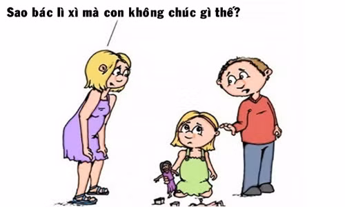 Mẹ muối mặt vì con quá thật thà 