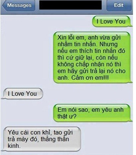 Những lời tỏ tình hài hước, bá đạo nhất ảnh 6 Những lời tỏ tình hài hước, bá đạo nhất ảnh 6
