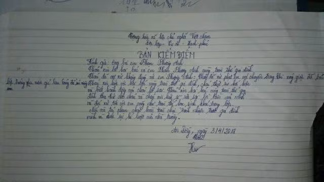 Cô giáo Hương nhận lỗi và mong gia đình tha thứ