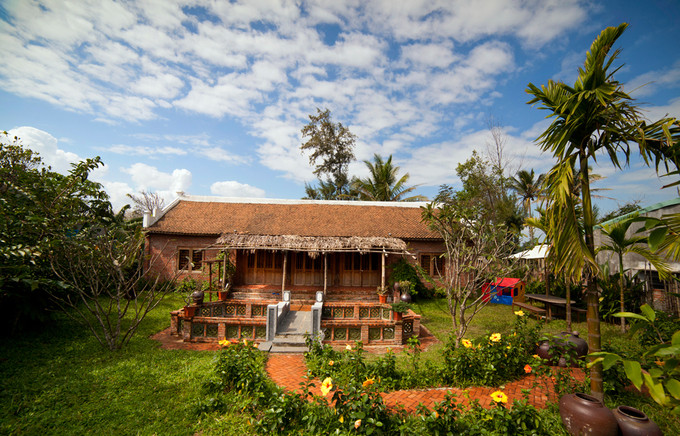 Gia chủ mang nhà cổ ngoài Bắc vào lắp ở Hội An ảnh 3 Gia chủ mang nhà cổ ngoài Bắc vào lắp ở Hội An