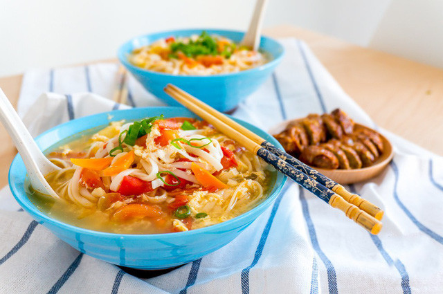 Mì cà chua trứng vừa nhanh vừa ngon cho bữa sáng ảnh 7 Mì cà chua trứng vừa nhanh vừa ngon cho bữa sáng ảnh 7