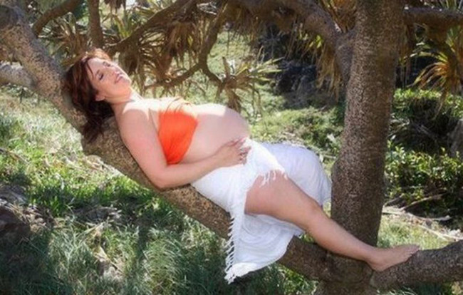 chup anh song ao cuc &quot;ngau&quot; nhu cac ba bau hinh anh 7