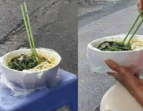 Ăn no không lo rửa bát. Ăn no không lo rửa bát.