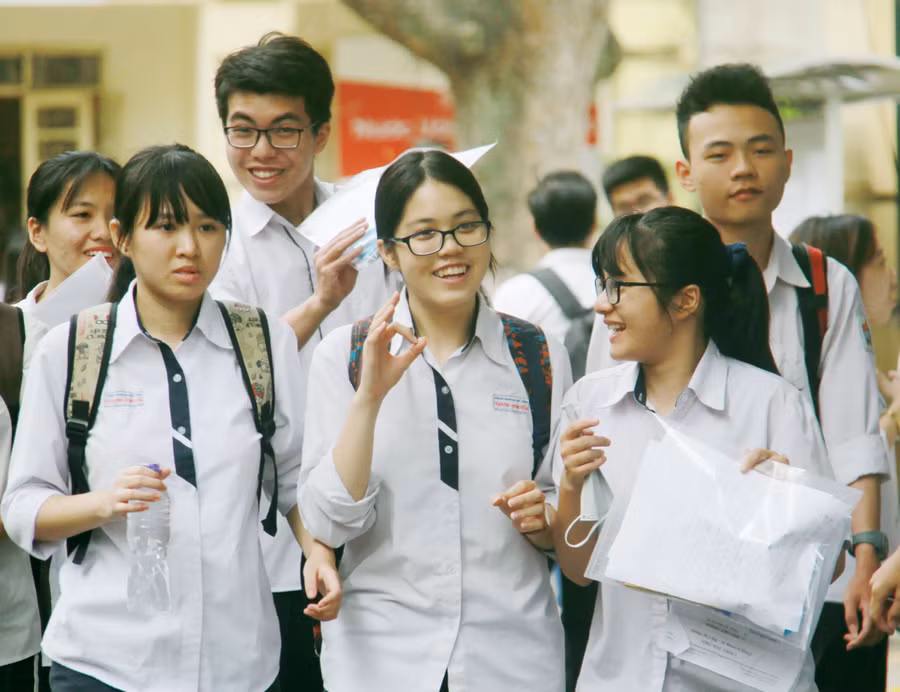 Vui vẻ sau kỳ thi