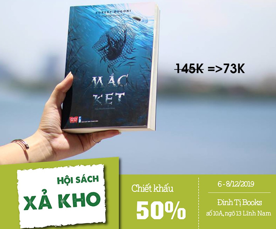 Nhiều cuốn sách được giảm tới 50% tại Hội sách xả kho. Ảnh: Đinh Tị Books Nhiều cuốn sách được giảm tới 50% tại Hội sách xả kho. Ảnh: Đinh Tị Books