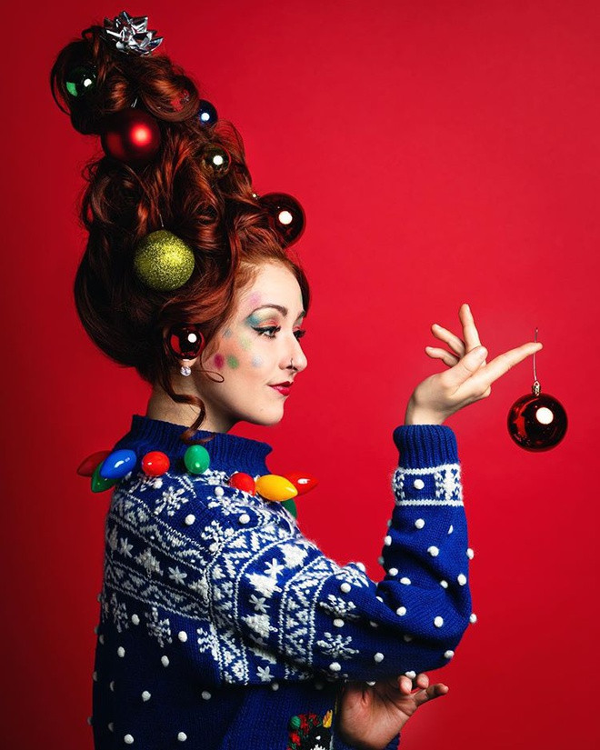 Gioi tre the gioi ro mot lam toc dung dung nhu cay thong Noel hinh anh 10 73512719_204403160572383_2051023441745594212_n.jpg