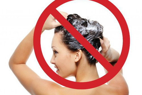 Chỉ nên sử dụng dầu gội một lần trong một lần gội là đủ.