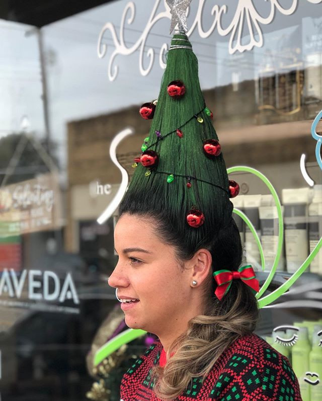 Gioi tre the gioi ro mot lam toc dung dung nhu cay thong Noel hinh anh 7 79151230_560946491393577_5500850316950120029_n.jpg