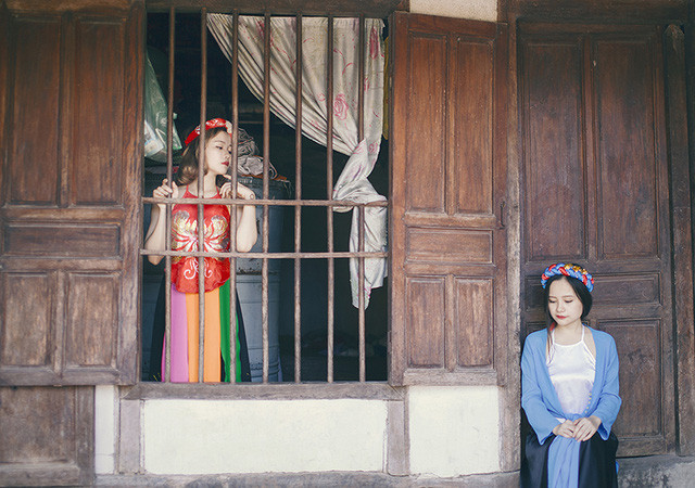 Cặp chị em ruột cosplay “Tấm Cám chuyện chưa kể“ ảnh 8 Hai chị em nhận được nhiều lời khen khi vào vai người mẫu trong bộ ảnh này.