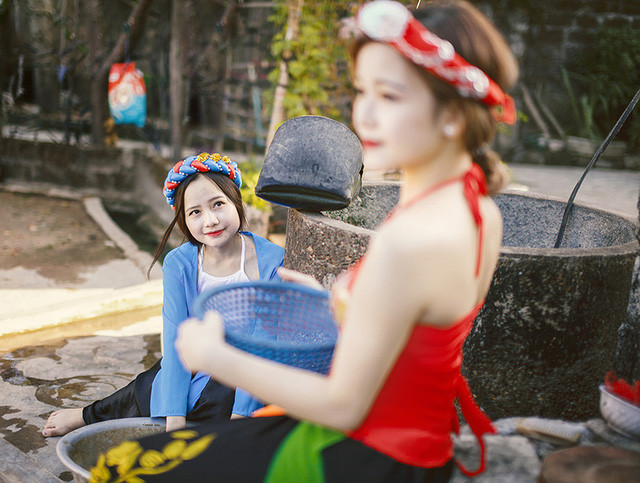 Cặp chị em ruột cosplay “Tấm Cám chuyện chưa kể“ ảnh 9 Cặp chị em ruột cosplay “Tấm Cám chuyện chưa kể“ ảnh 9