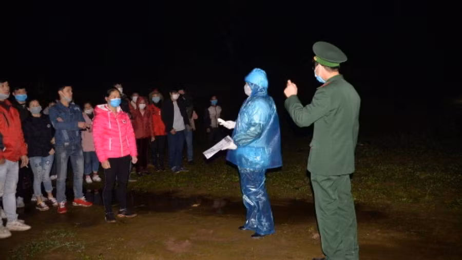 Gần 550 người nhập cảnh trái phép vào Cao Bằng bị phát hiện, cách ly