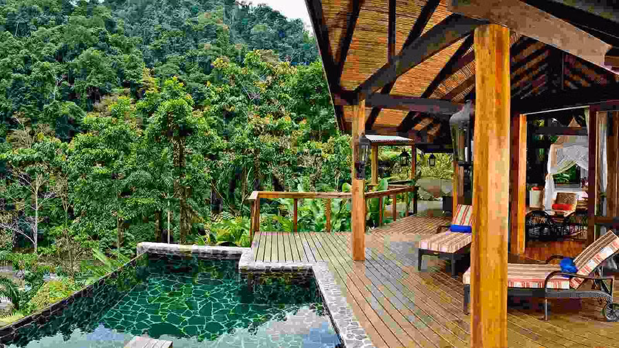 Nhà hàng trên cây ở Costa Rica