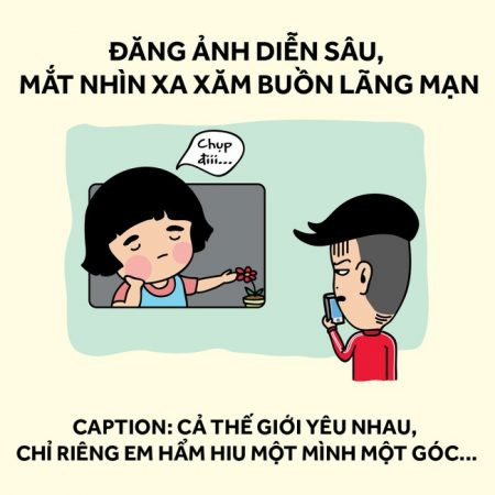 Những "status thả thính" cực ngọt của nàng khiến chàng nào cũng đảo điên ảnh 8 Những status thả thính của các nàng khiến chàng nào cũng phải mê mẩn đảo điên-8