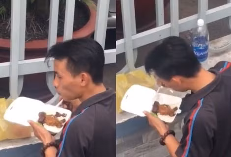 Câu chuyện thanh niên khỏe mạnh bị soi mói vì hay xin cơm từ thiện