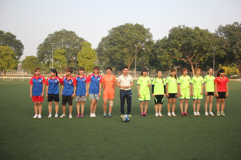 Giải bóng đá nữ là hoạt động thường niên của Nhà trường nhằm nâng cao đời sống tinh thần của sinh viên.