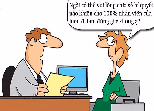 Tuyệt chiêu giúp nhân viên văn phòng đi làm đúng giờ