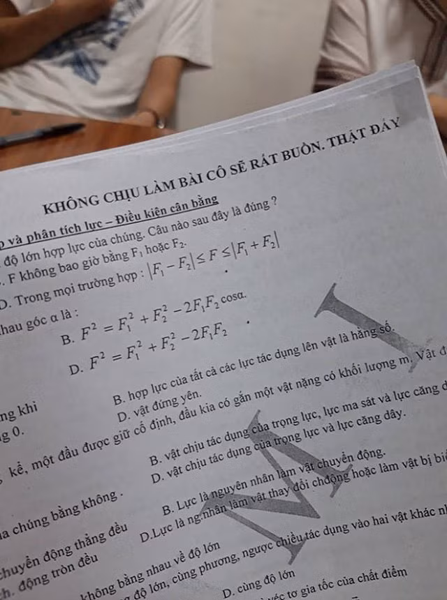 Giáo viên Đắk Lắk năn nỉ học trò: Không chịu làm bài cô sẽ rất buồn - Hình 1