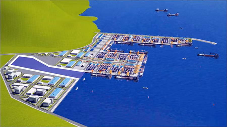 Phối cảnh cảng Liên Chiểu