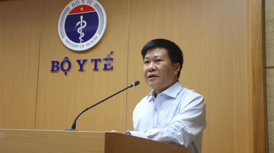 Ông Nguyễn Nho Huy - Phó Vụ trưởng Vụ Giáo dục Thể chất, Bộ GD&ĐT nêu ý kiến tại hội nghị. Ông Nguyễn Nho Huy - Phó Vụ trưởng Vụ Giáo dục Thể chất, Bộ GD&ĐT nêu ý kiến tại hội nghị.