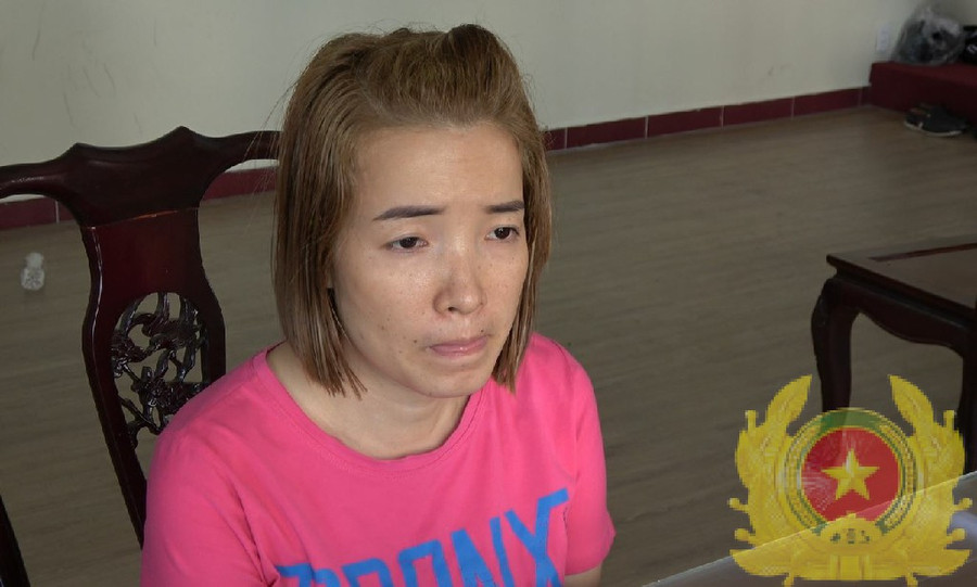 Đối tượng Hà Thị Hiệp. Ảnh Thanh Việt. Đối tượng Hà Thị Hiệp. Ảnh Thanh Việt.