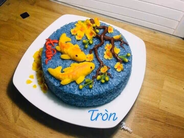 Phát sốt món xôi hoa đậu ngày Tết cổ truyền của bà mẹ đảm ảnh 4