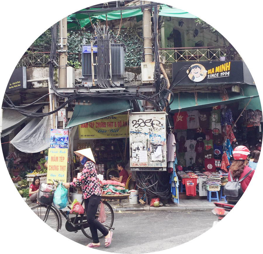 Tận dụng chân trạm hạ thế làm cửa hàng Tận dụng chân trạm hạ thế làm cửa hàng