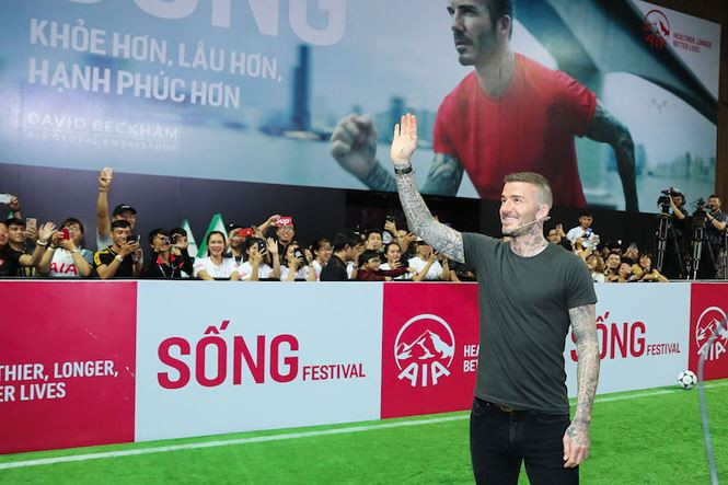 David Beckham nói anh rất thú vị khi nhiều người Việt nhận ra anh tại đường phố TPHCM David Beckham nói anh rất thú vị khi nhiều người Việt nhận ra anh tại đường phố TPHCM