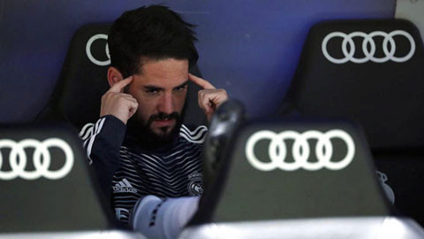 Isco đã không còn muốn ở lại Real