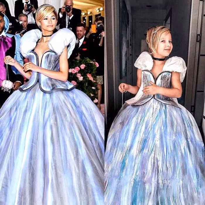 Bé gái 5 tuổi "gây bão" với bộ ảnh cosplay sao nổi tiếng đi sự kiện ảnh 2