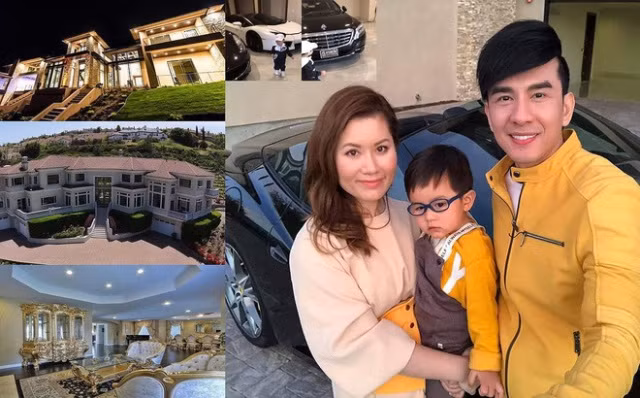 Căn biệt thự xa hoa của Đan Trường.