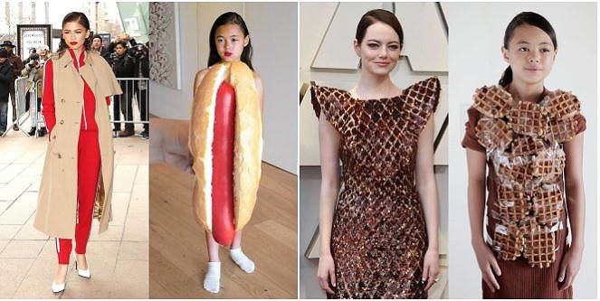 Chết cười những màn "cosplay" cây nhà lá vườn ảnh 10 Cười lăn với những màn