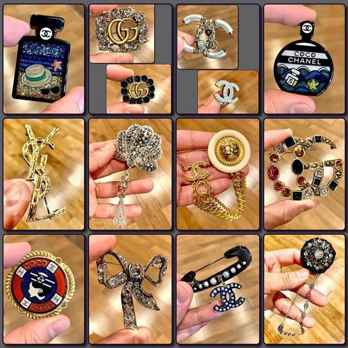 Cận cảnh bộ sưu tập cài áo hàng hiệu của Trấn Thành ảnh 1 Cận cảnh bộ sưu tập cài áo hàng hiệu của Trấn Thành ảnh 1